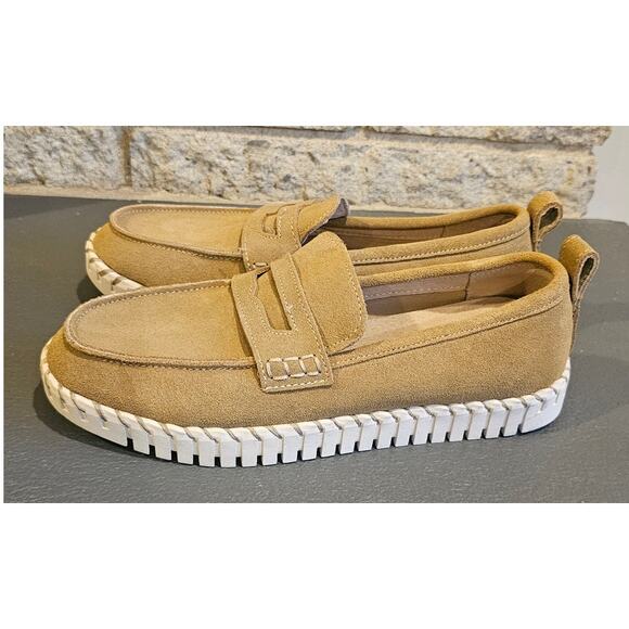 Project Cloud Filide Memory Foam Genuine Leather Loafers , Non Slip, Womens Sz 7 - Picture 2 of 7